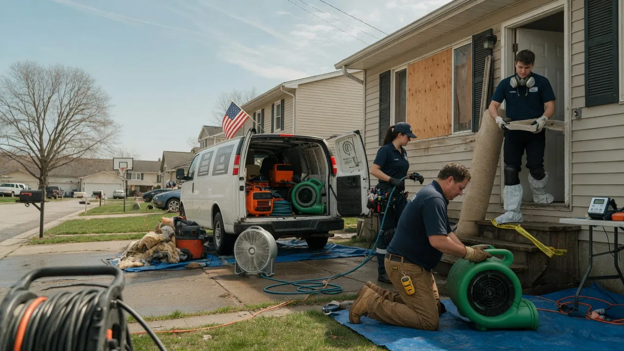 Water Damage Restoration in Greenfield, OK near me
